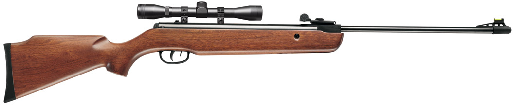 Винтовка Crosman C5M77X Quest 500X прицел 4*32 дерево 4,5мм - фото 1