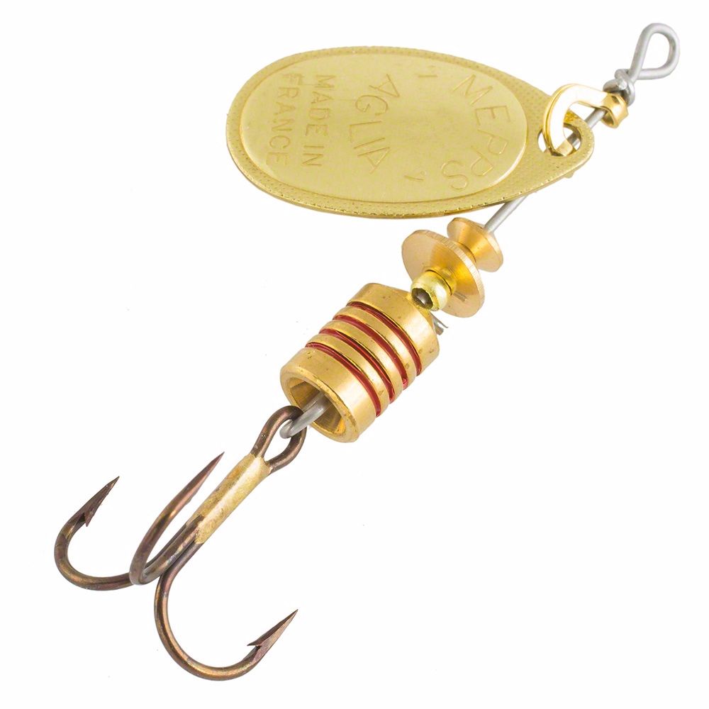 Блесна Mepps Aglia №00 gold - фото 1