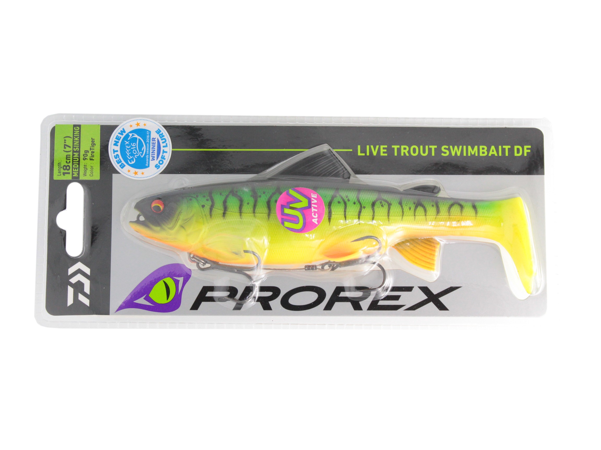 Приманка Daiwa Prorex Live Trout Swimbait 180DF fire tiger - фото 1