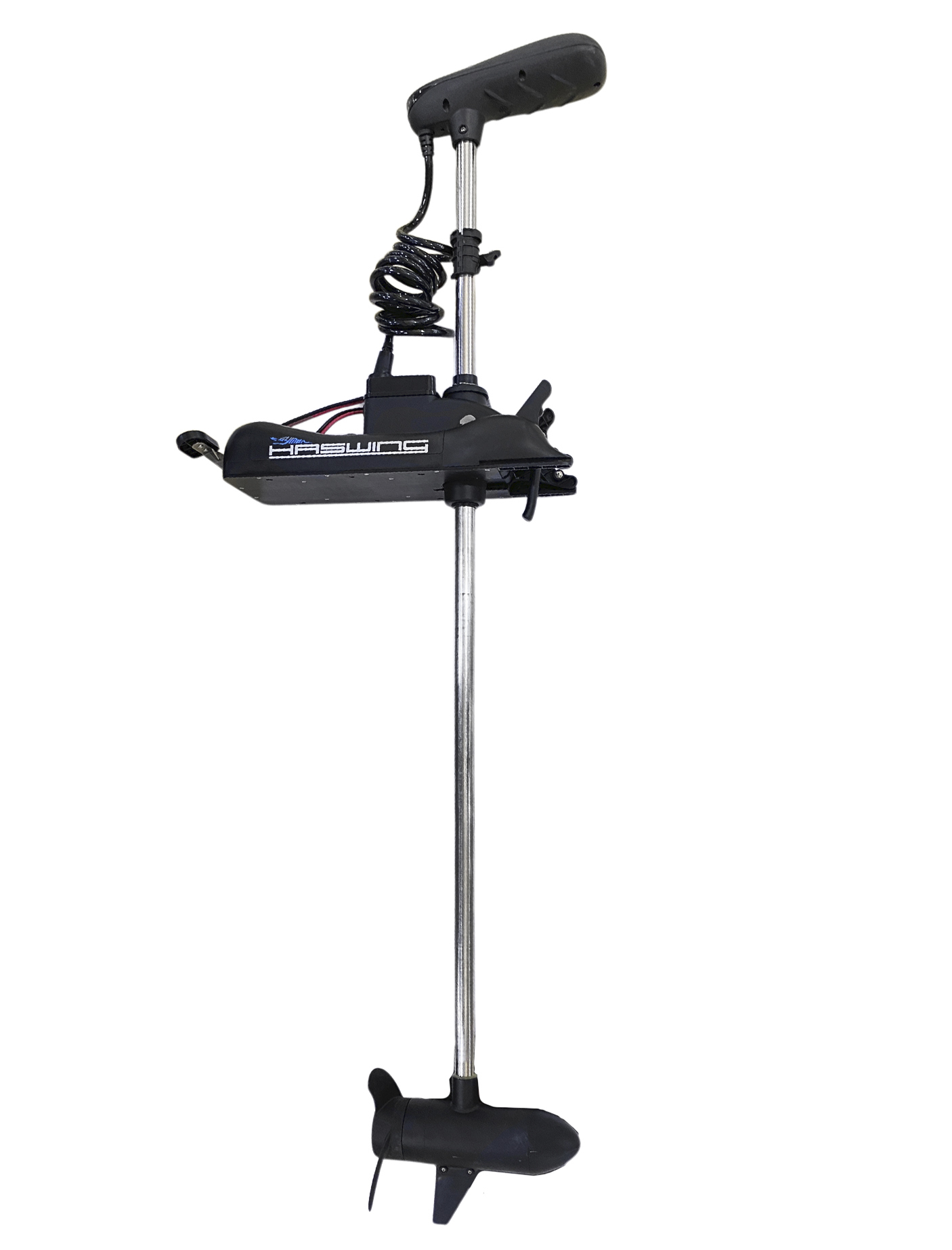 Электромотор Haswing Cayman-B 55Lbs 12V-137 GPS black new - фото 1