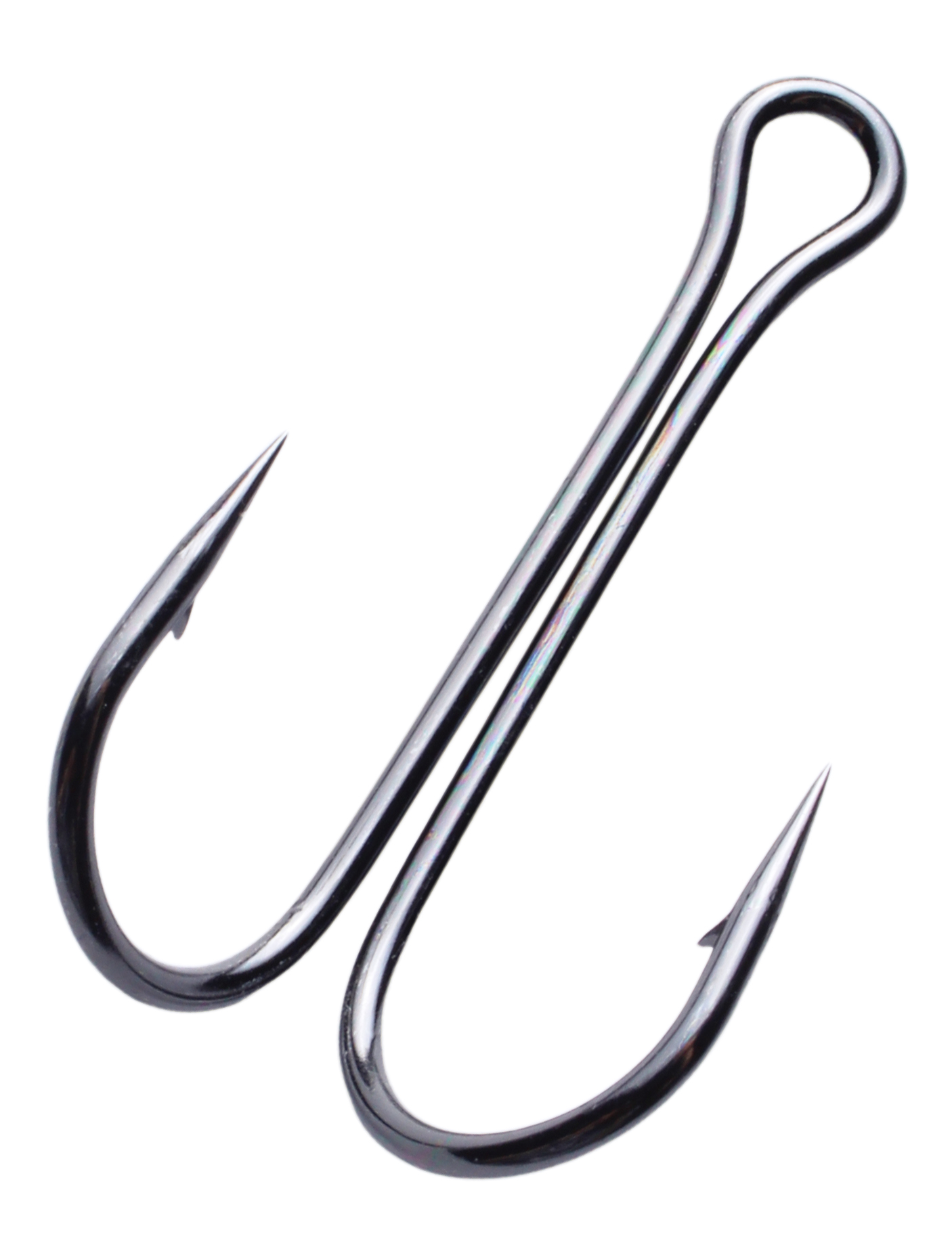 Крючок двойной Nautilus Двойной Double Long Premium Series 6068BN № 2/0 (5шт) - фото 1