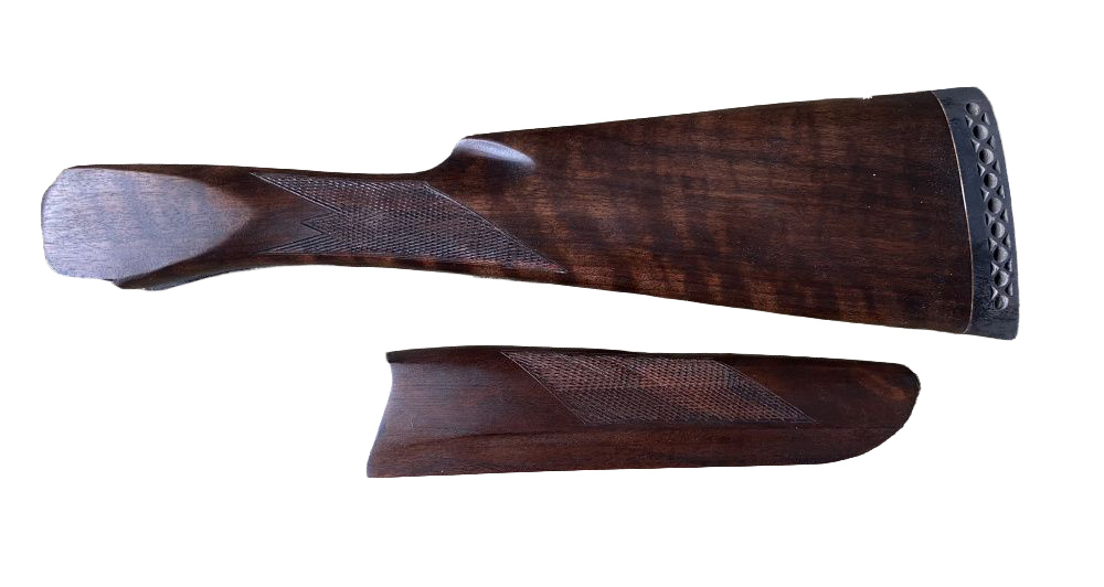 Приклад+цевье Левша ИЖ-27 Английская ложа стар.образца орех - фото 1