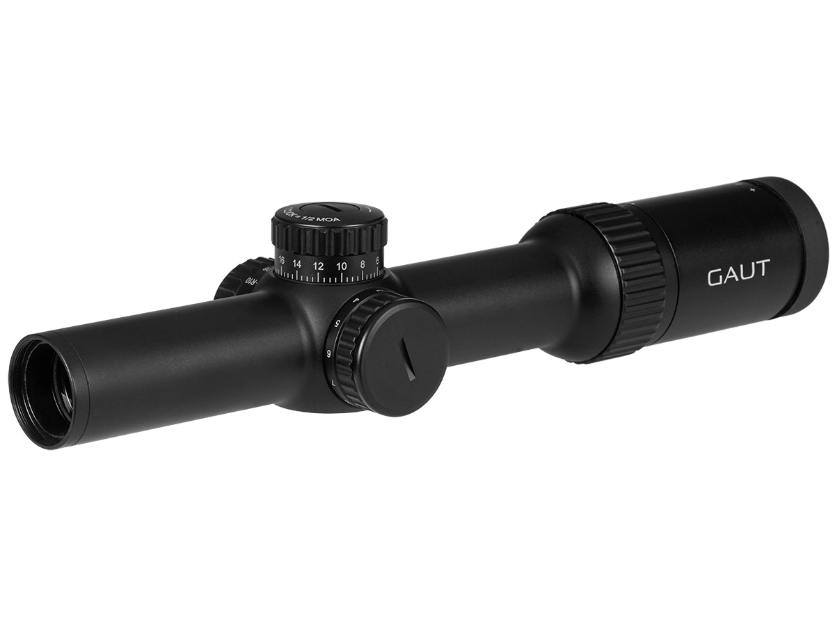 Прицел Gaut Obsidian 1-8x24 X2 точка 30мм 1/2 МОА IPX7  - фото 1