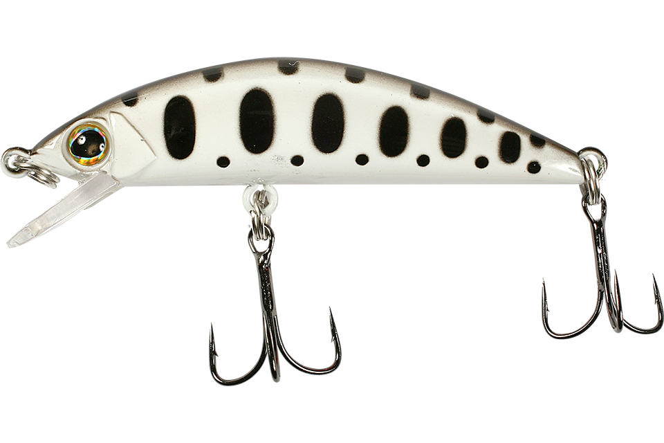 Воблер Jackall Tricoroll 47S white & black yamame - фото 1