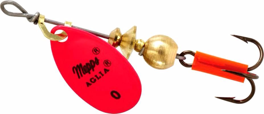 Блесна Mepps Aglia Fluo Rouge №0 - фото 1