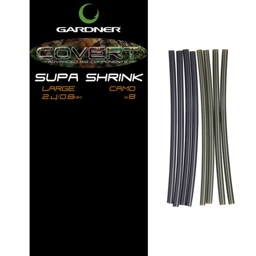 Трубка термоусадочная Gardner Covert supa shrink tube small mixed camo - фото 1