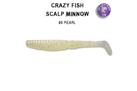 Приманка Crazy Fish Scalp minnow 4&quot; 18-100-5-4 - фото 1