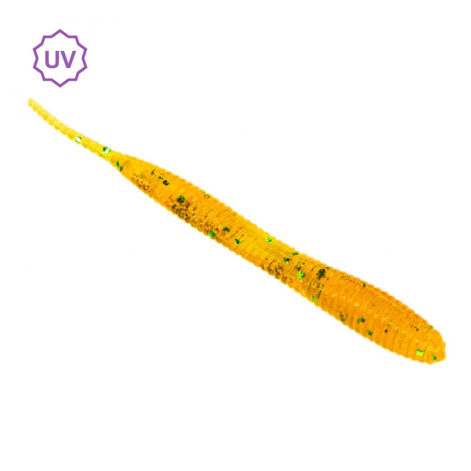 Приманка ESOX S.Impact 2" 50мм цв.FK007 Green Amber уп.10шт - фото 1