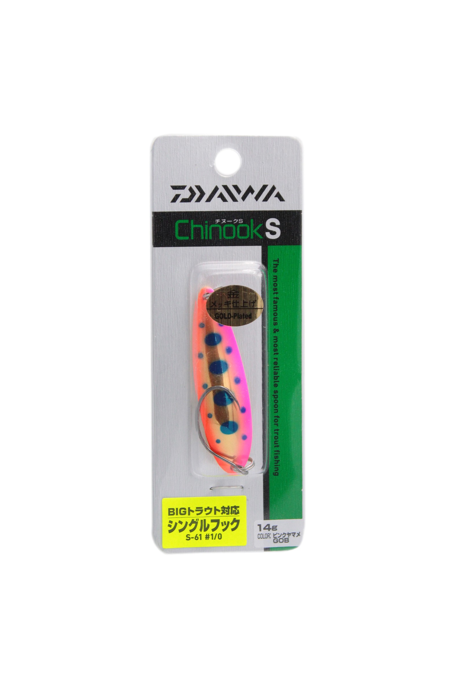 Блесна Daiwa Chinook S 14гр P yamame gob - фото 1