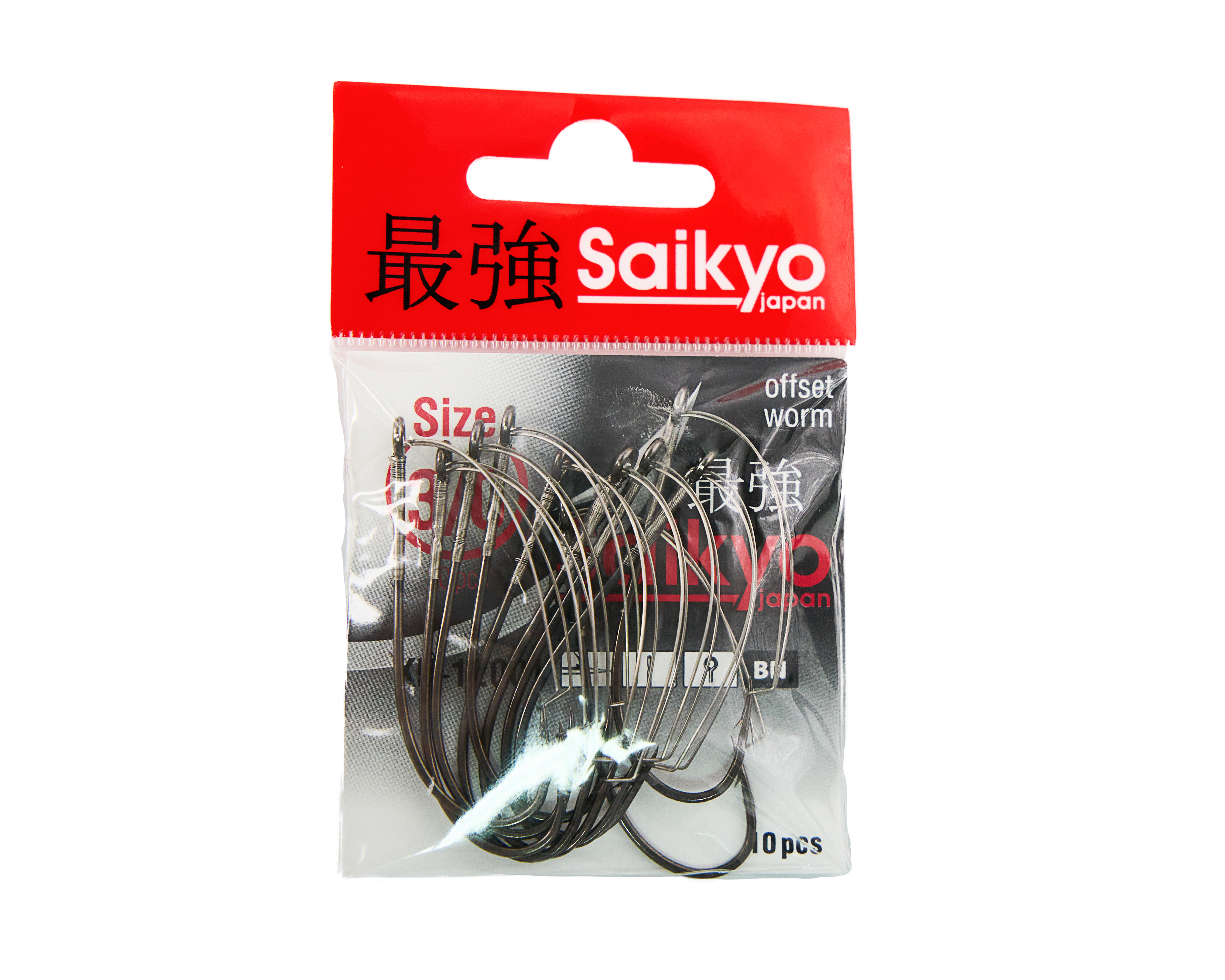 Крючки Saikyo KH-12001 BN №3/0 10шт - фото 1