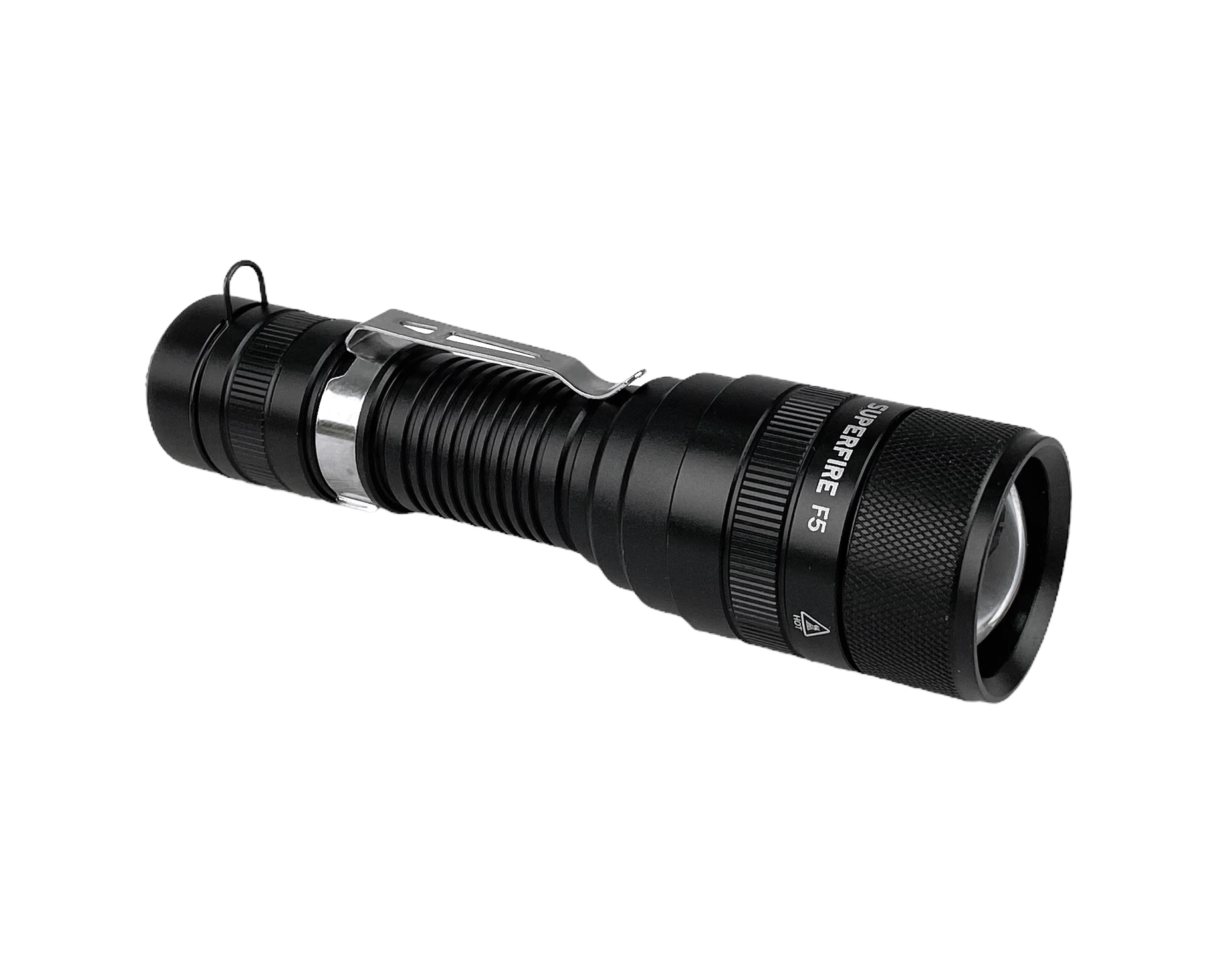 Фонарь Superfire F5 с зумом 1100 Lumens - фото 1