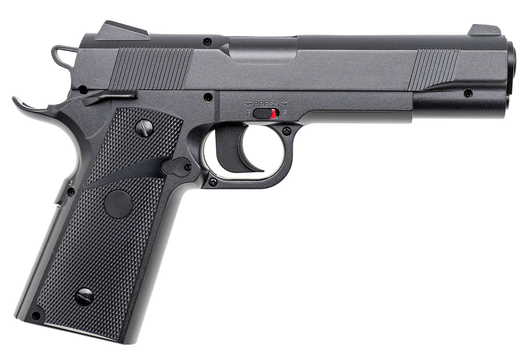 МП Пистолет пневмат. Stalker S1911M (Colt 1911) к.4,5мм, 12г - фото 1