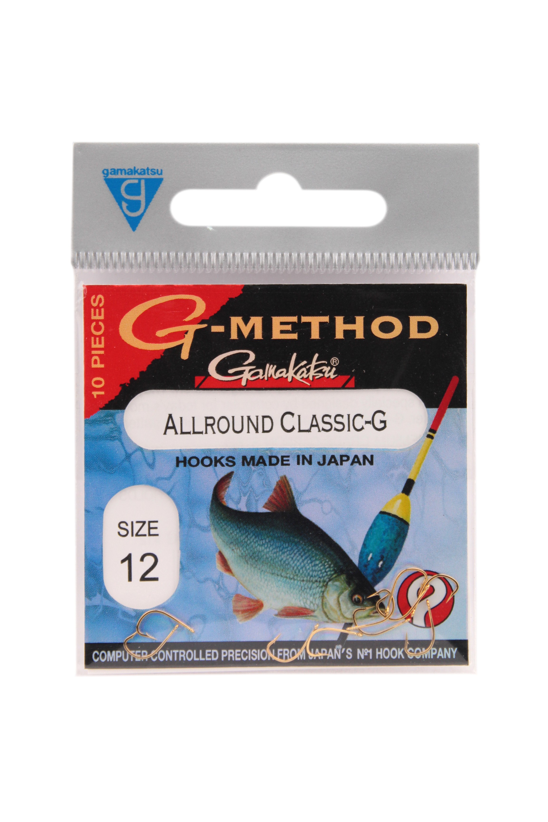 Крючок Gamakatsu G-Method allround gold №12 - фото 1