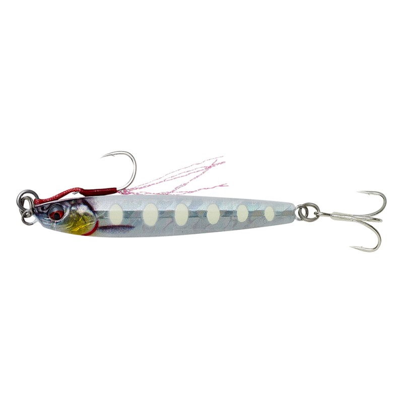 Пилькер Savage Gear 3D jig minnow 5гр 4.6см PHP bone white glow