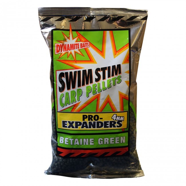 Пеллетс Dynamite Baits Swim stim pro-expanders betaine green 4мм 300гр - фото 1