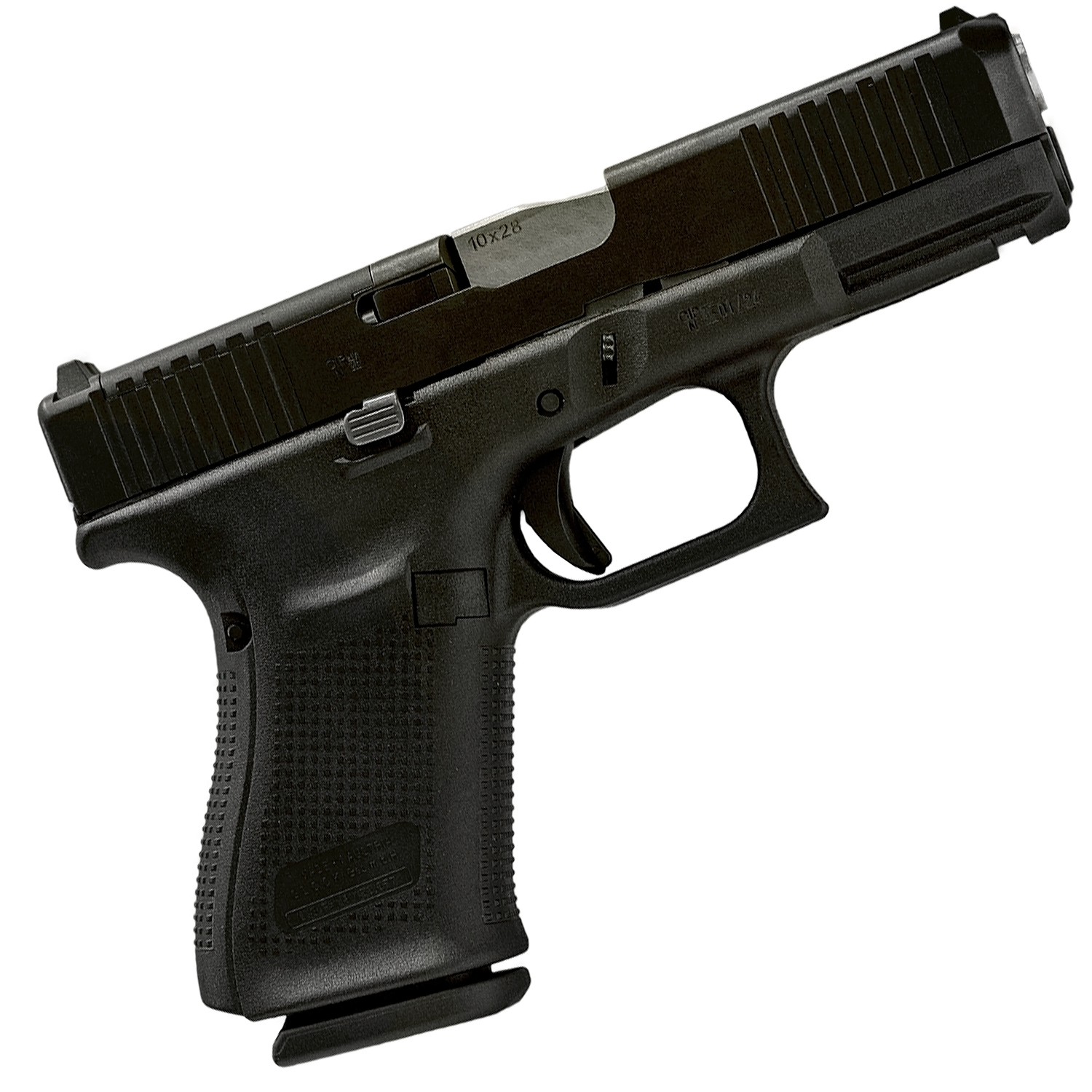 Пистолет травматический Тень-64 (Glock 19), кал. 10x28+кейс - фото 1