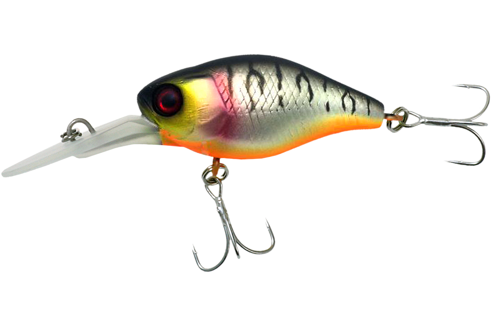 Воблер Jackall Diving Chubby 41мм uv mat silver tiger - фото 1