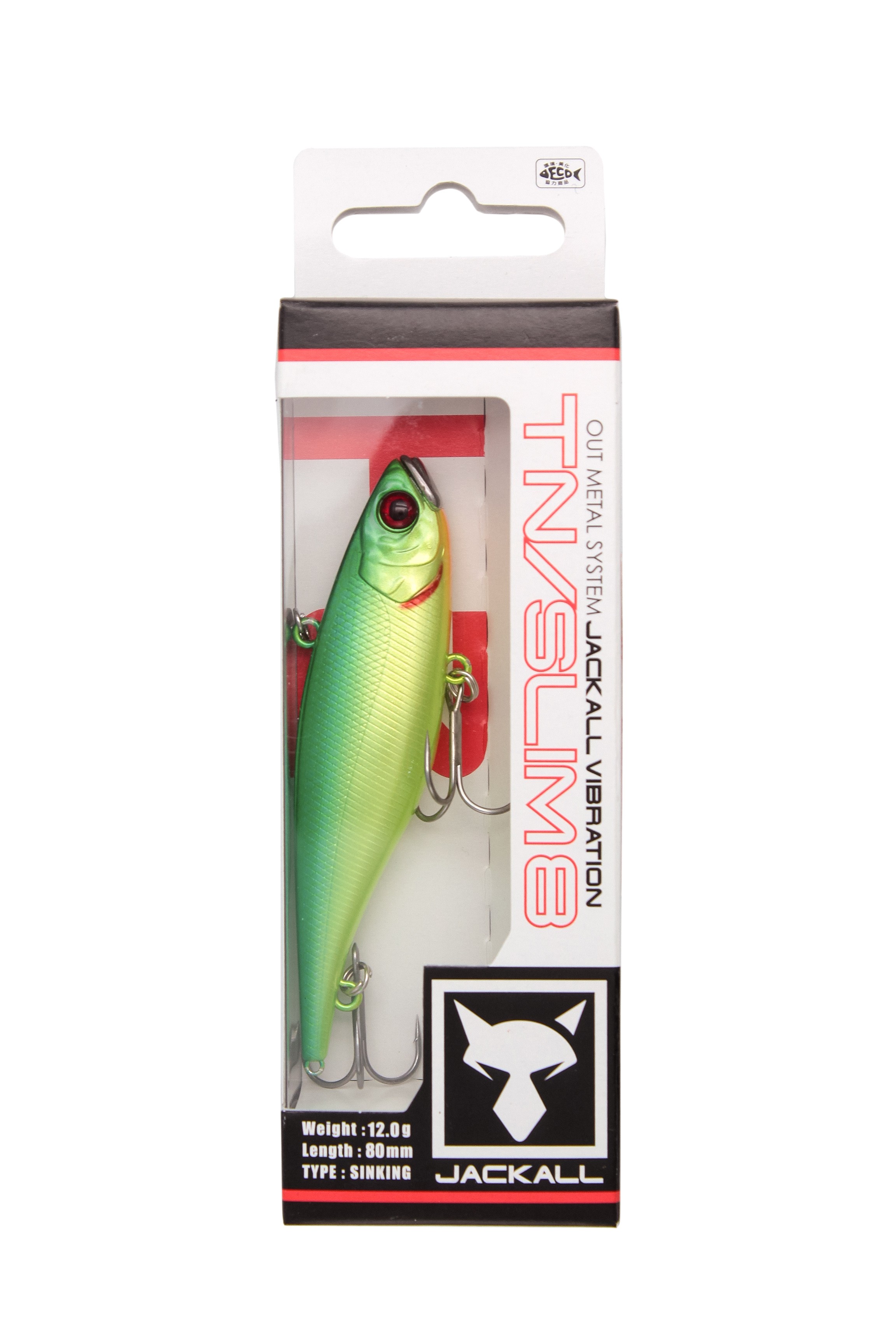 Воблер Jackall TN Slim 8 lime chartreuse - фото 1