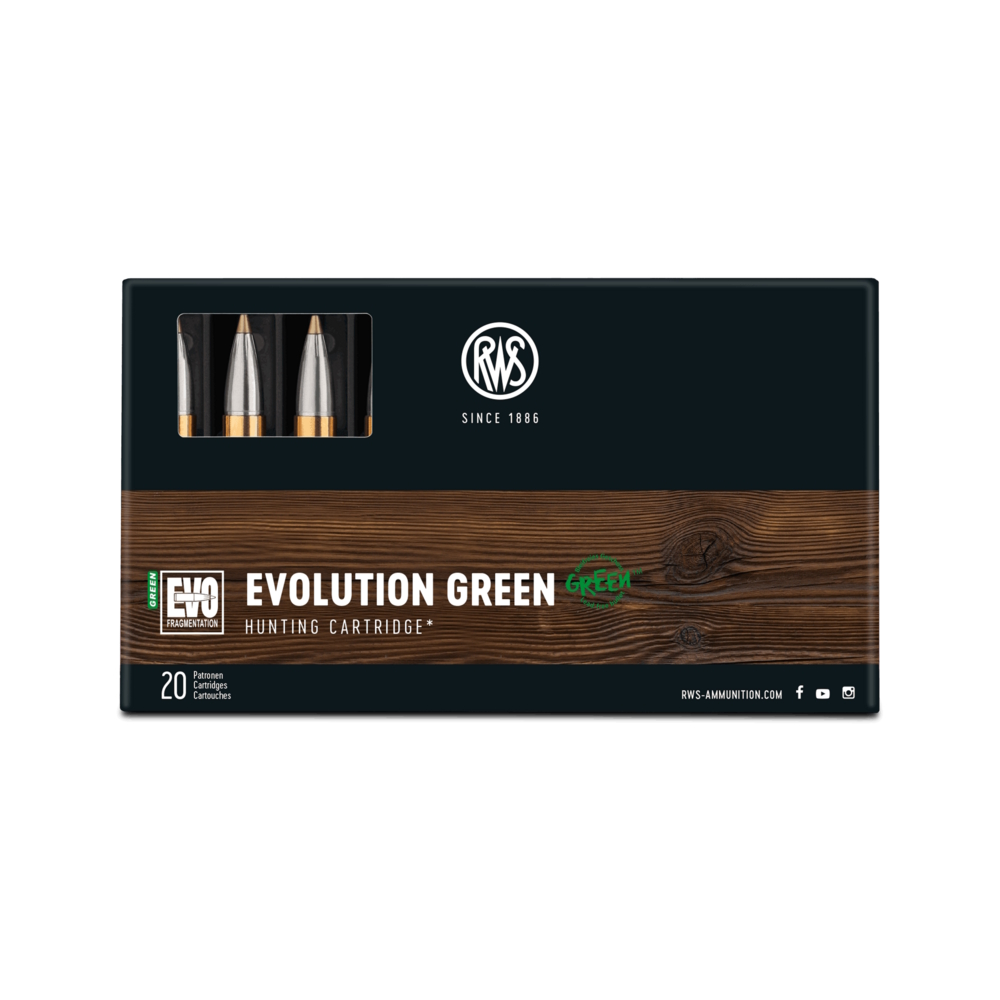 Патрон 308Win RWS 9,0 EVO Green - фото 1