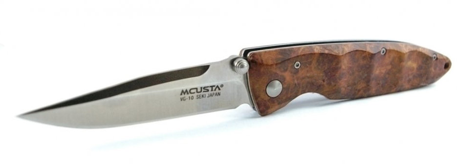 Нож Mcusta Quincewood складной сталь VG10 дамаск - фото 1