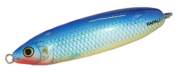 Блесна Rapala Minnow spoon RMS06 BSH 6см незацепляйка - фото 1