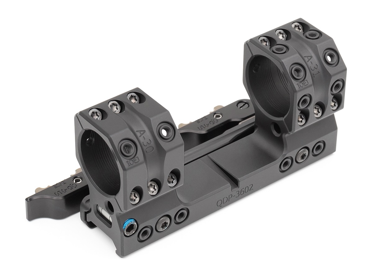 МП Кронштейн SPUHR (QDP-3602) быстросъемный на Picatinny (d30 mm / H38 mm / - фото 1