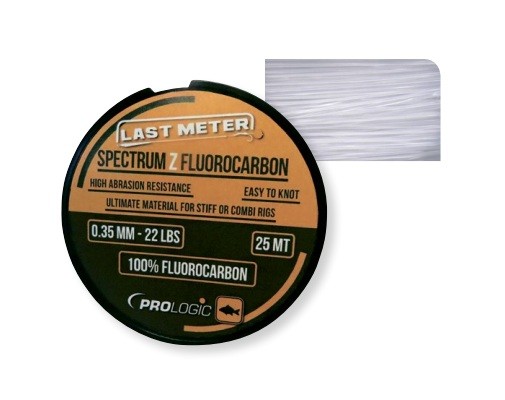 Леска Prologic Spectrum Z fluorocarbon 25м 0.35мм 22lbs - фото 1