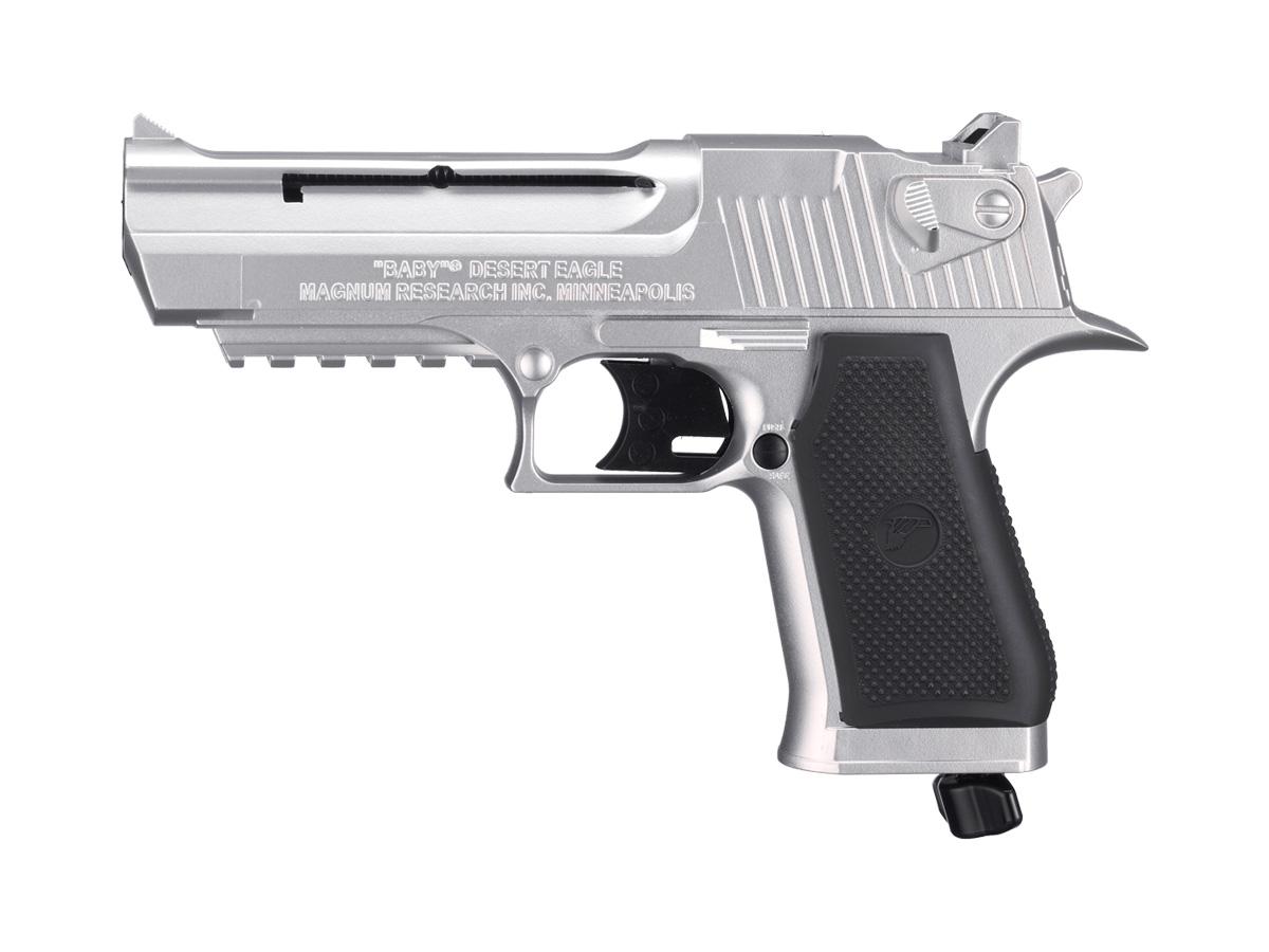 Пистолет Umarex Baby Desert Eagle никель  - фото 1