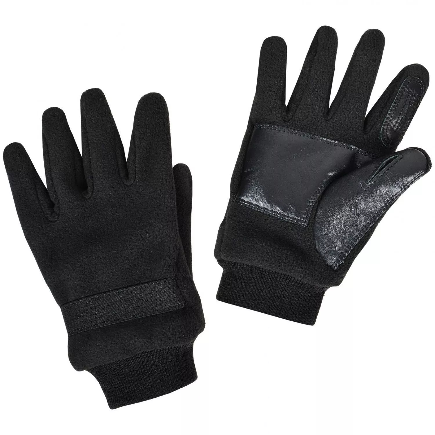 Перчатки ХСН Охотник-280 флис черный - фото 1