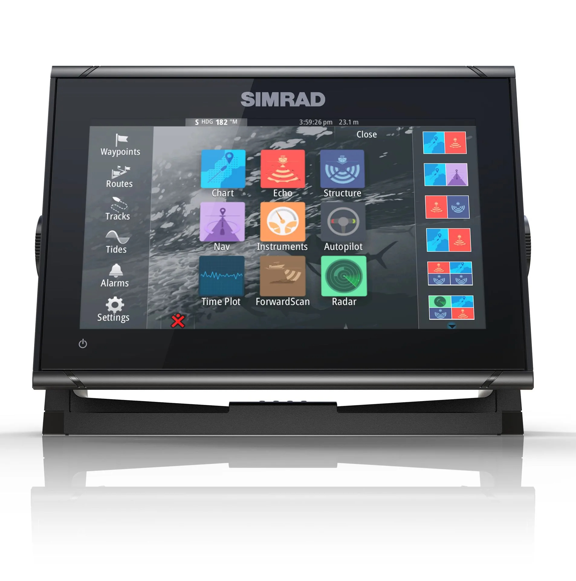 Эхолот Lowrance GO 9 XSE ROW ACTIVEIMAGING 3-IN-1 - фото 1