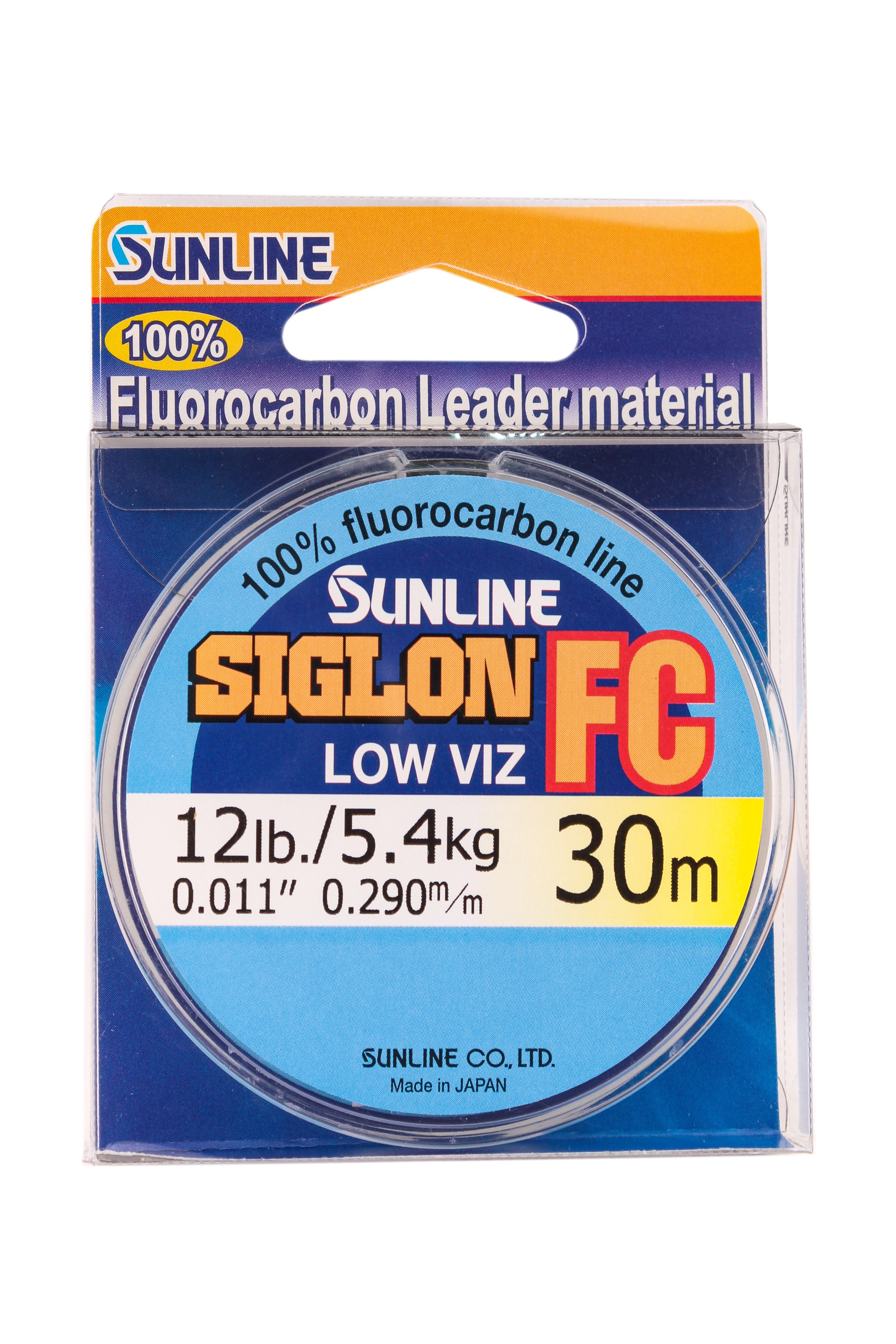 Леска Sunline Siglon FC HG C 30м 2.5/0.290мм - фото 1