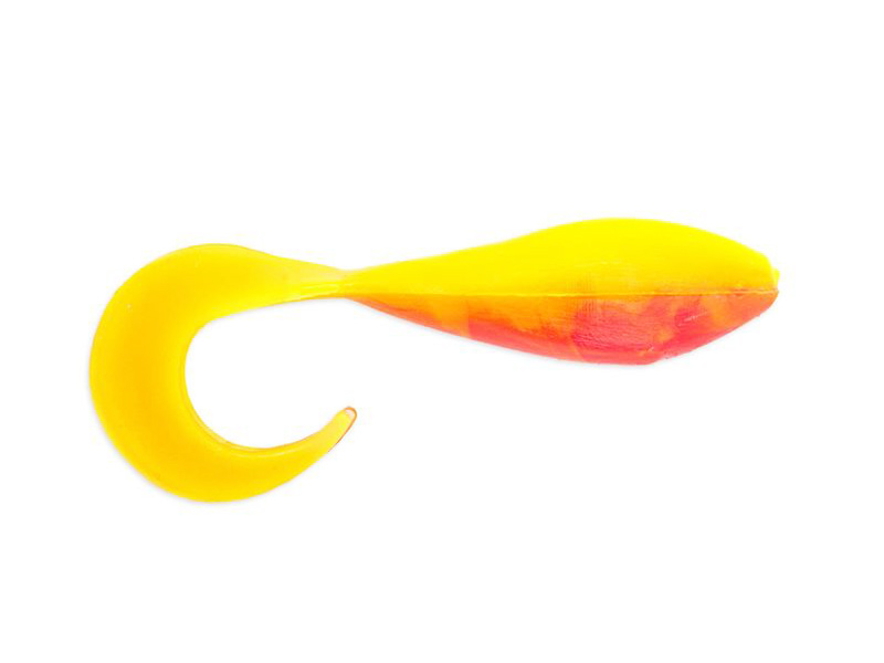 Приманка Bass Assassin Curly Shad 2&quot; Candy Corn - фото 1