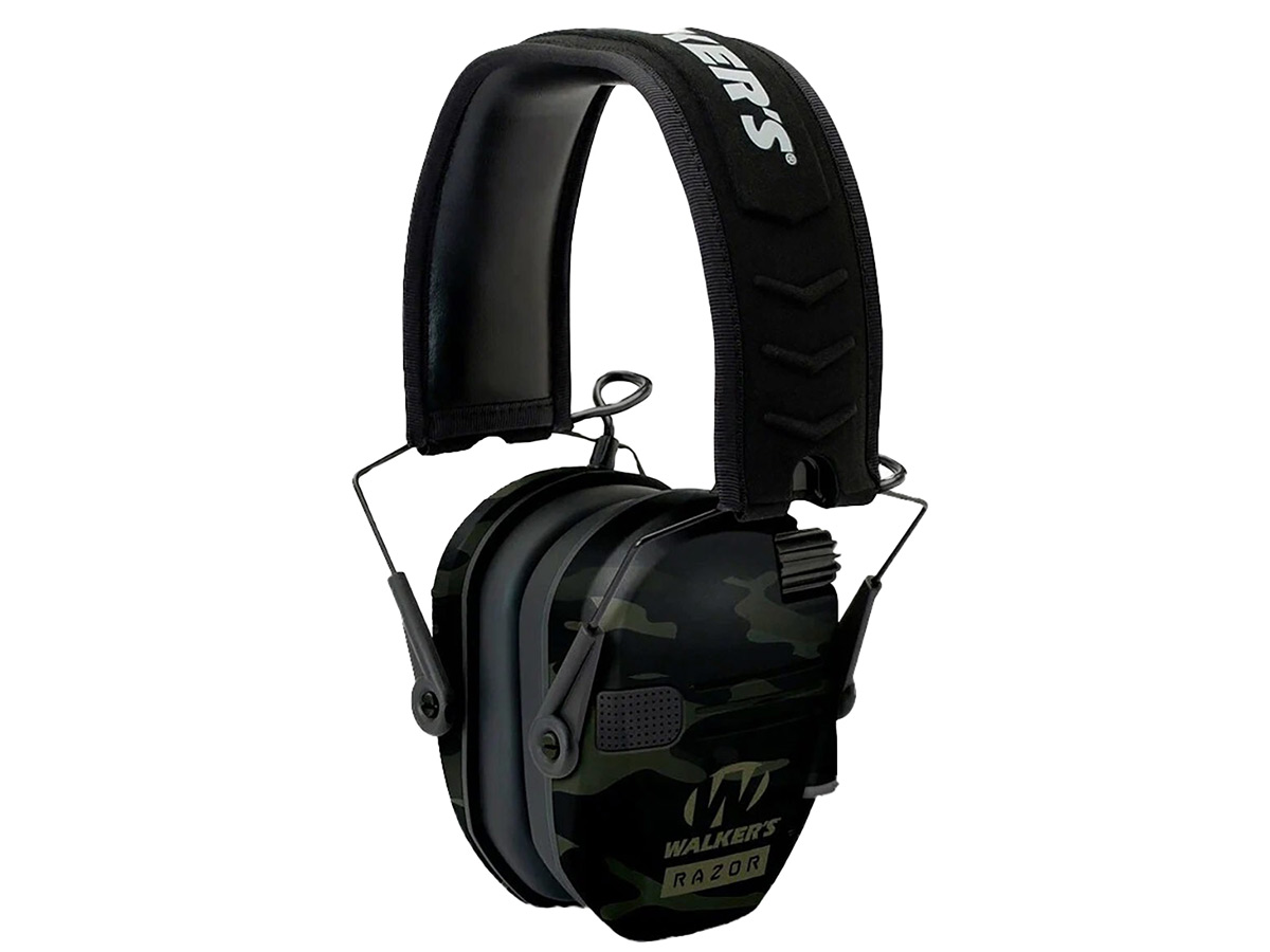 Наушники активные Walker`s Razor Slim Electronic Muffs NRR Multicam Black - фото 1