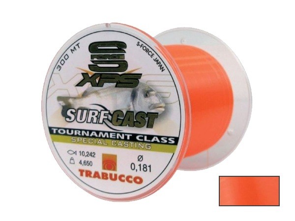 Леска Trabucco S-Force XPS surf casting 300м 0,400мм - фото 1