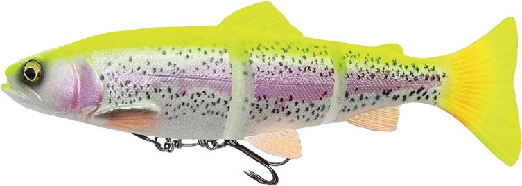 Приманка Savage Gear 4D Line Thru Trout 20см 93гр Slow Sinking Lemon Trout - фото 1