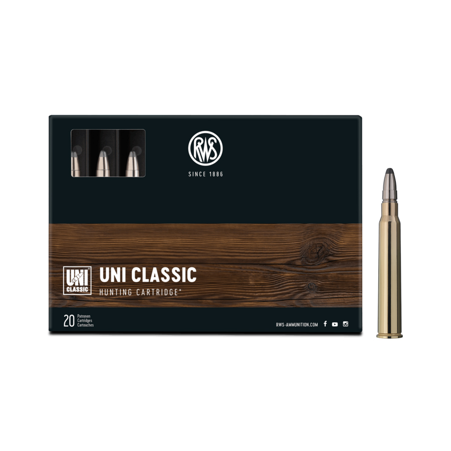 Патрон 30 R RWS Blaser Uni Classic 11,7 гр - фото 1