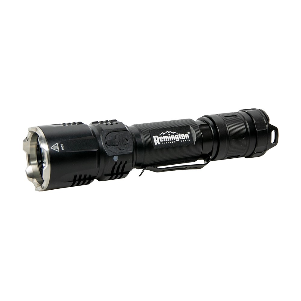 МП Фонарь тактический Remington MR26 1800LM 1x18650 Li-Ion cо светофильтрами - фото 1