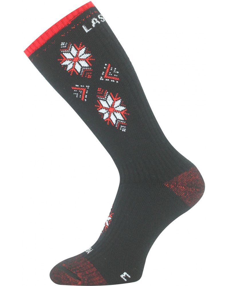 Носки Lasting SCK 903 borgolon+polypropylene красные c рисунком  - фото 1