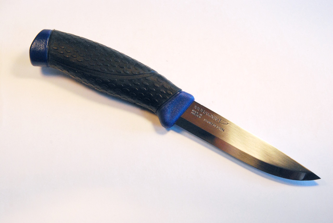 Нож Mora Craftline TopQ Allround сталь 12С27 рукоять резина - фото 1