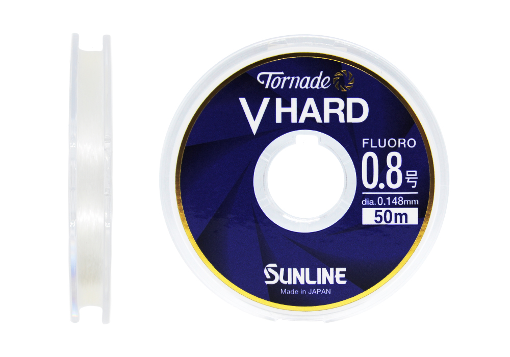 Леска Sunline Tornade V Hard FC 0.8/0.148мм 1.5кг/3lb 50м Clear - фото 1
