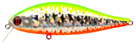 Воблер Pontoon21 Bet-A-Shiner-82SP-SR-A11 82мм 12,7гр 0,2-0,4м цв.R33 - фото 1