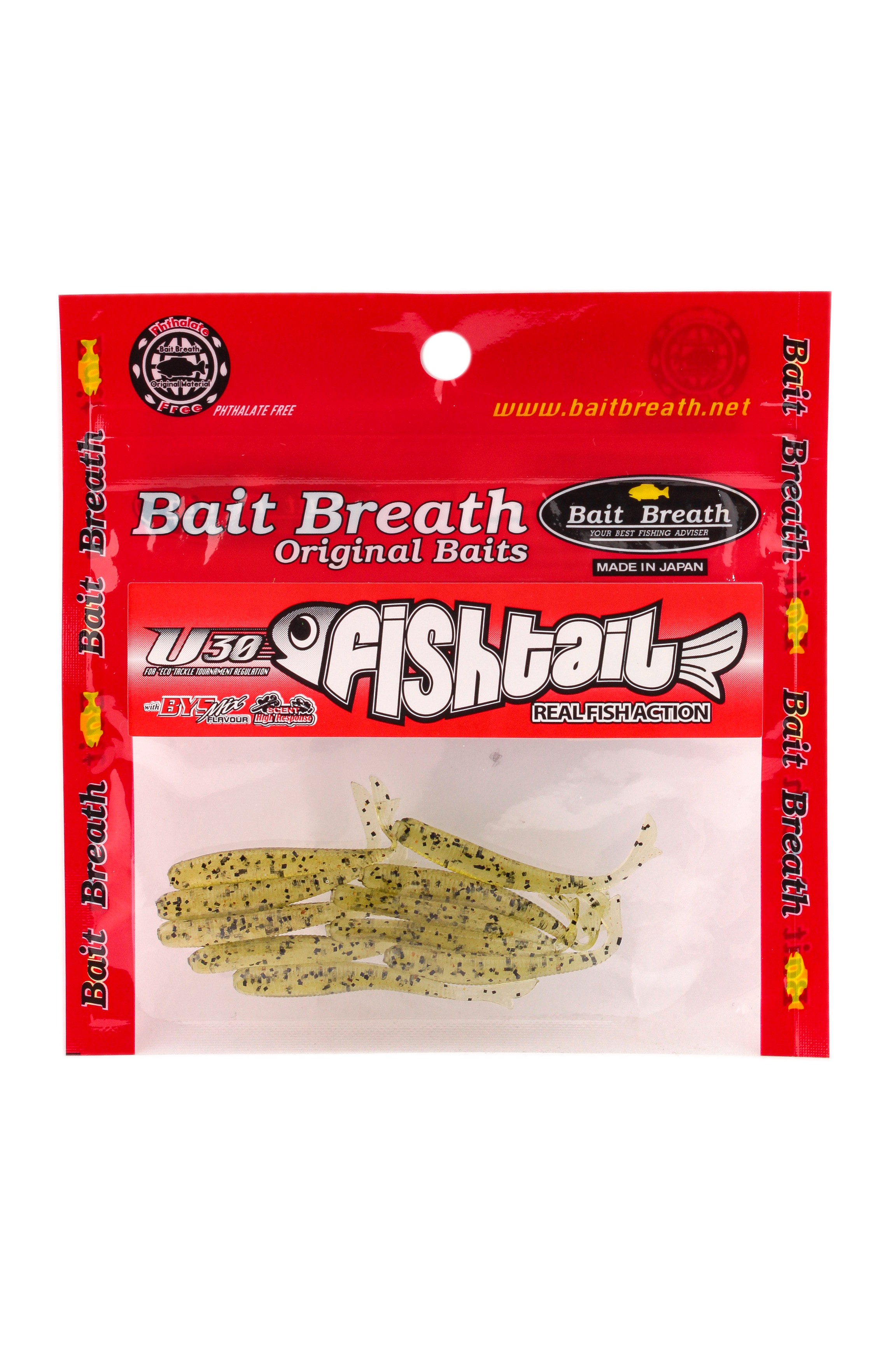 Приманка Bait Breath U30 Fish tail 2 106 уп.10шт - фото 1