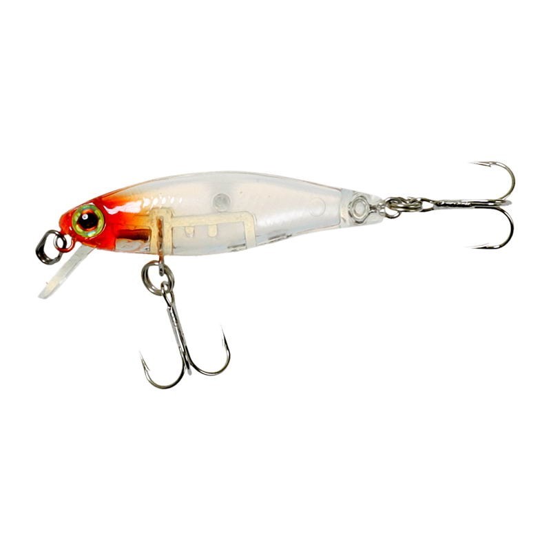 Воблер Jackall Tiny fry 38SP 1,5гр clear salmon roe head - фото 1