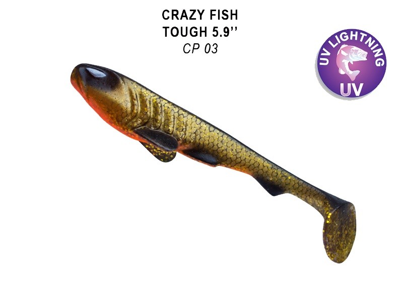 Приманка Crazy Fish Tough 5,9'' 60-150-cp03-1 - фото 1