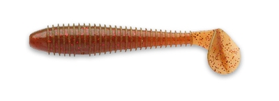 МП Приманка Keitech виброхвост Swing impact fat 3,8" Pal 07 Motor oli red flake - фото 1