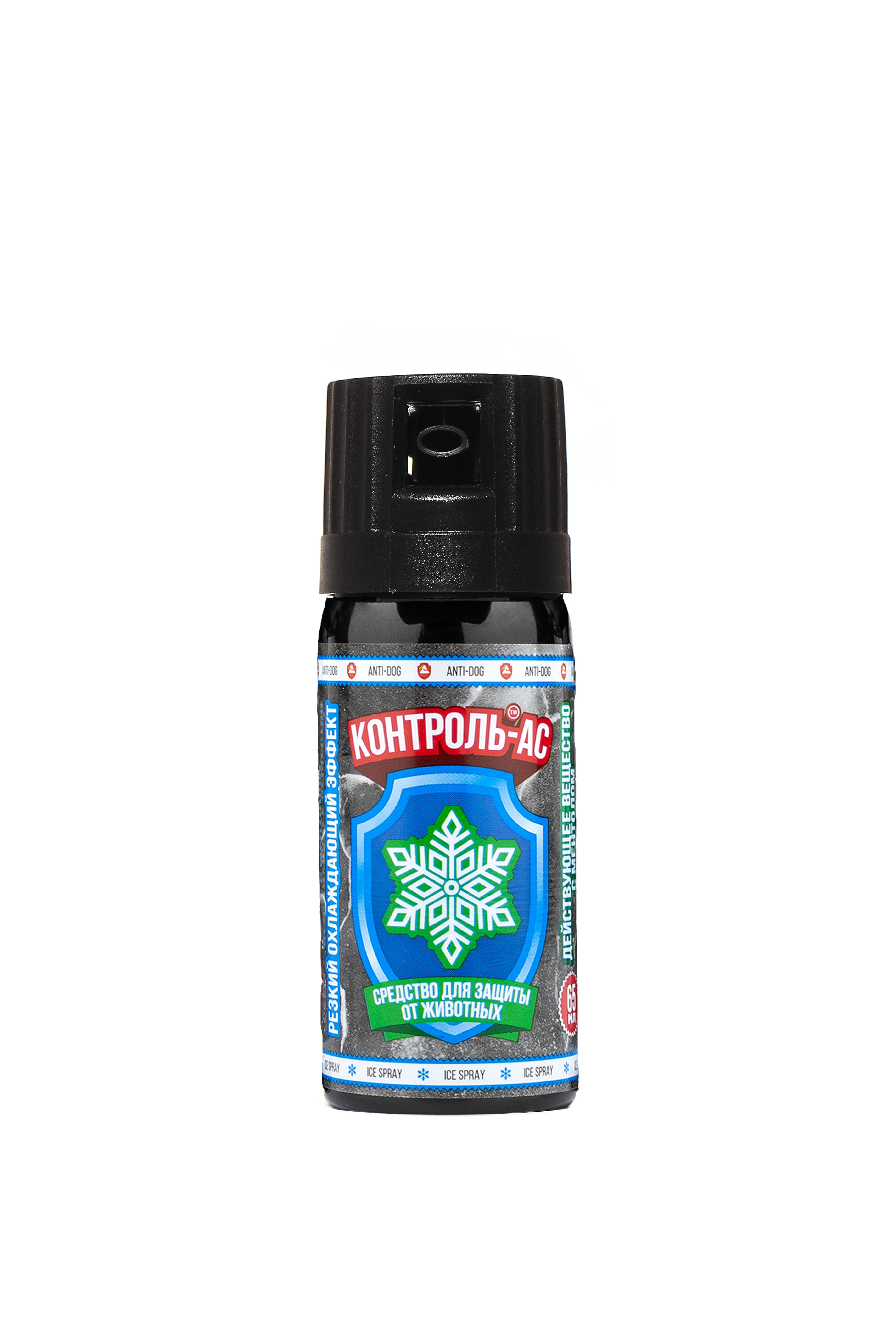 Аэрозоль Тюменские Аэрозоли Контроль-АС 65мл ментол струйный флип-топ - фото 1