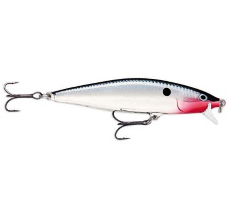 Воблер Rapala Flat Rap 08 CH 0,9-1,8м 8см 7гр - фото 1
