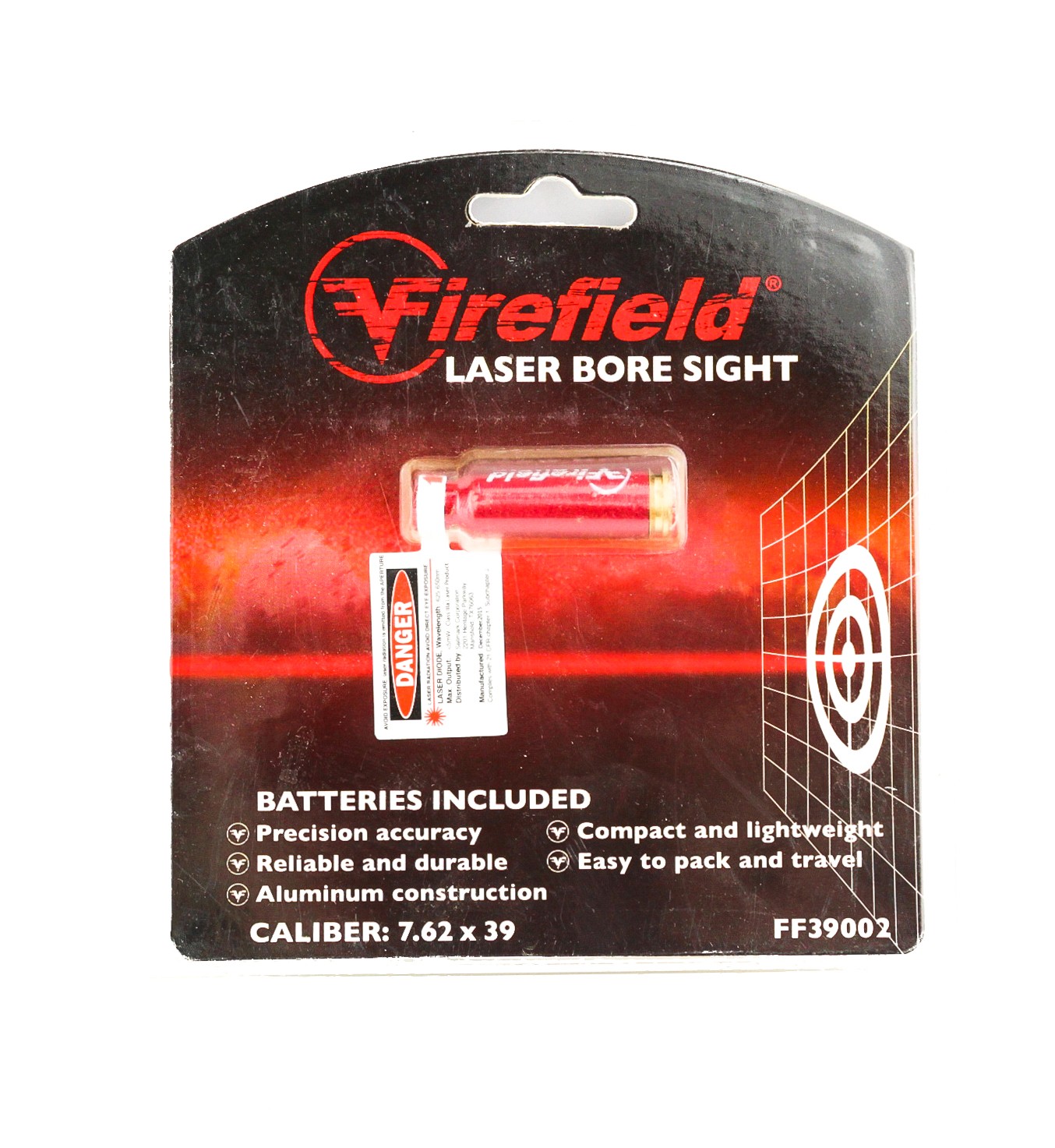 МП Патрон холодной пристрелки Firefield к.7.62х39 - фото 1
