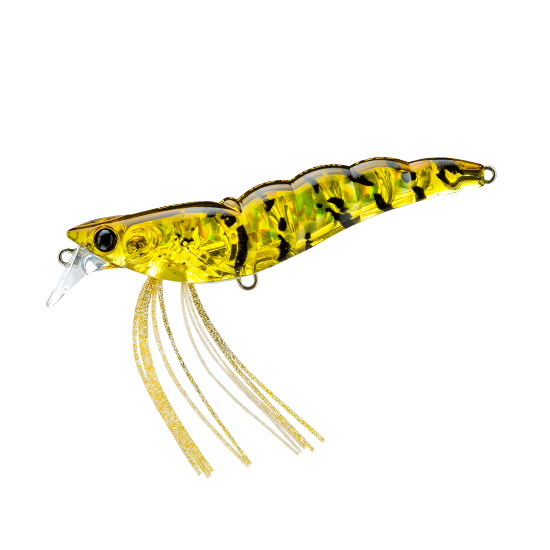 Воблер Yo-Zuri Duel L-Bass Shrimp 70 SS F1221-GSEB - фото 1