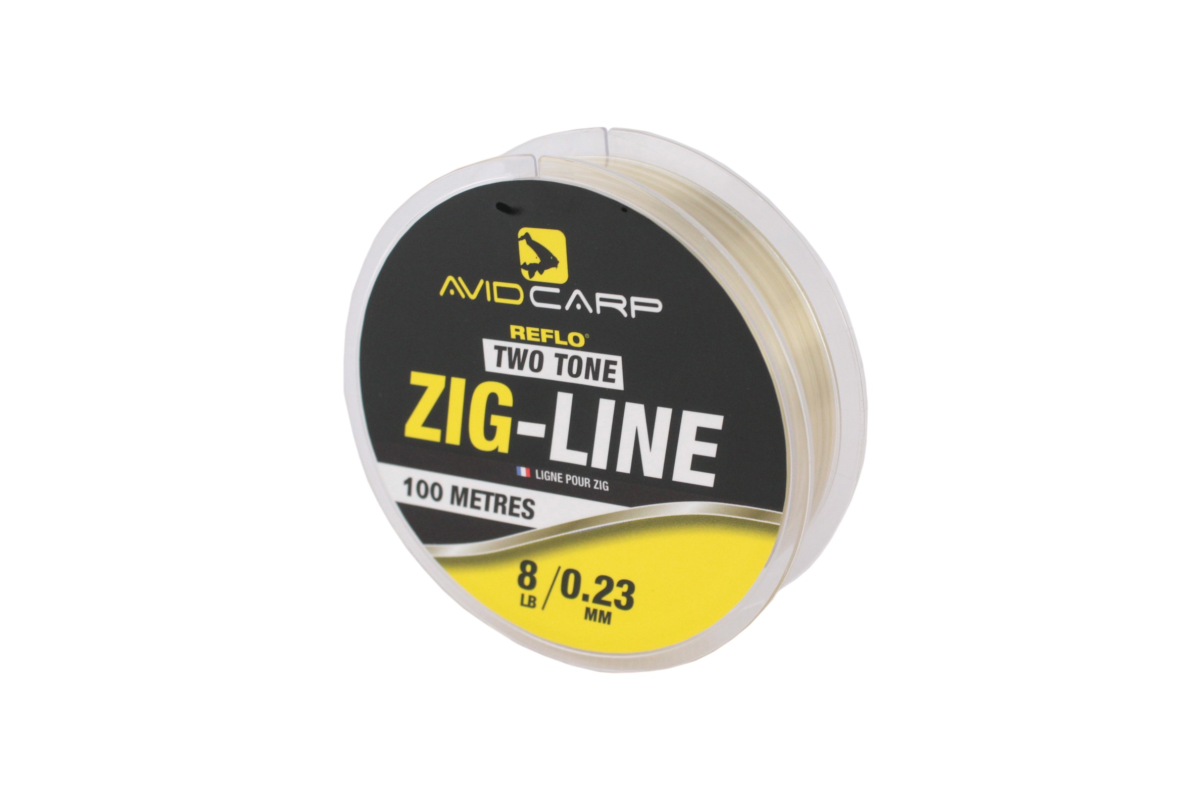 Леска Avid Carp Carp Zig Line 8Lb 0,24мм - фото 1